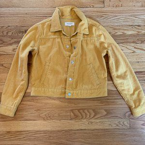 Pac Sun Corduroy Yellow Jacket